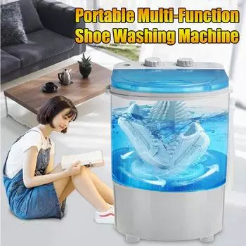 220 В, 5 кг, стиральная машина для обуви, мини-стиральная машина с одной трубкой и сушилка для обуви, одежды, очиститель обуви двойного назначения, одностворчатый