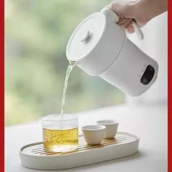 220 В 600 мл складной электрический чайник портативный кипятильник для удобного путешествия постоянная температура 220V