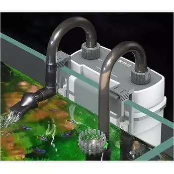 220 В, 7 Вт, фильтр для аквариума, 50 Гц, серия XBL, настенный фильтр для аквариума, внешний аквариум, маленький бесшумный подвесной фильтр XS белый