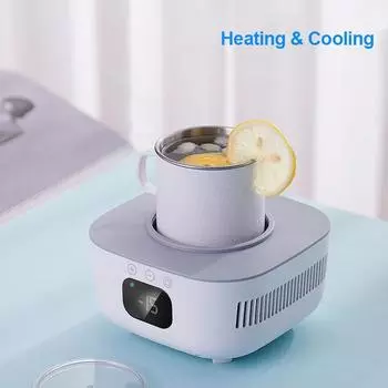 220 В быстроохлаждаемая чашка, электрический нагреватель, кружка для пива, банки для газированных напитков, кружка для охлаждения напитков для дома и офиса, охладитель для напитков, инструменты для охлаждения белый