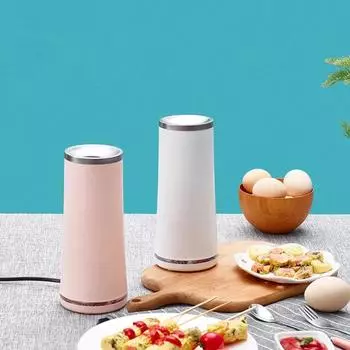 220 В машина для выпечки яичных рулетов, автоматическая мини-машина для приготовления яичных сосисок, машина для приготовления яичных кексов, пекарня для хот-догов, подогреваемая чашка розовый