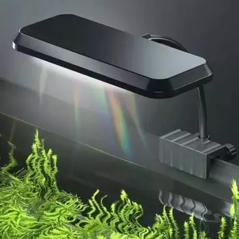 220 В светодиодный светильник для аквариума, освещение для растений, полный спектр, водоросли, высокая яркость, аквариум, водонепроницаемая пристегивающаяся лампа CN Plug