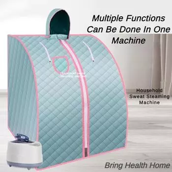 220 В Высокомощный паровой бокс для потоотделения всего тела, семейный паровой бокс для сауны, бокс для послеродового потоотделения, бытовая машина для фумигации для одного человека