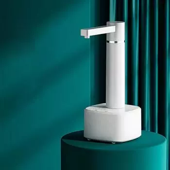 220V 4W USB Rechargeable Electric Water Pump with Three Gear Adjustment for Easy Home Water Dispensing белый