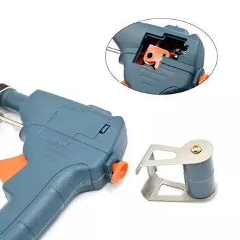 220V 60W Electric Soldering Iron Tin Gun Temperature Adjustable Automatic Send Tin Gun for PCB IC Repair Mini Electronic Welding 60W&EU зелёный