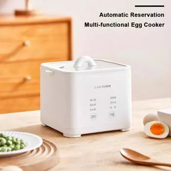 220V Home Electric Cook Pot Multifunctional Food Cooking Machine 300W Home Appointment Breakfast Steamed Boil Breakfast Cooker CHINA