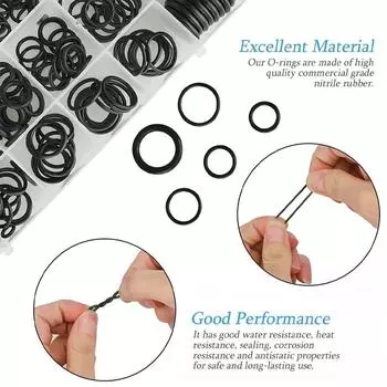 225/750/1200PCS O-ring seal kit O-ring kit High-pressure O-ring automotive pipe pneumatic accessories tool set