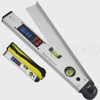 225° цифровой угловой уровень линейка 300/400 мм