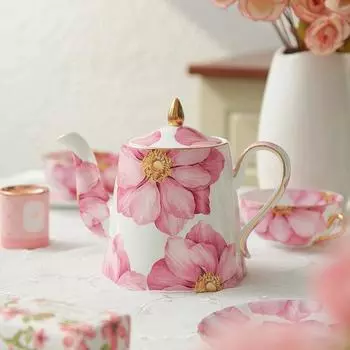 225 мл роскошные кофейные чашки и блюдца европейские кофейные чашки из костяного фарфора английский послеобеденный чайный сервиз керамические чашки ароматизированные чайные кружки 225ML