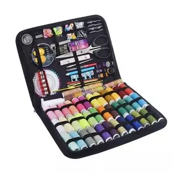 226 шт. Набор для шитья, напёрсток, ножницы, рулетка, металлическая игла для вязания крючком, швейный набор для дома