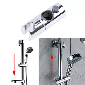 22/25 мм регулируемый кронштейн для душевой лейки, направляющая, подъемный стержень, опорные кронштейны, хромированный держатель для душевой лейки, аксессуары для ванной комнаты 25mm