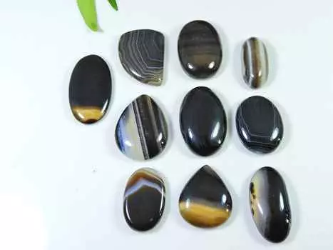 22-26MM Sulemani Hakik Oval Cabochon драгоценный камень россыпью 10 шт. лот 172 карата. РК-3085