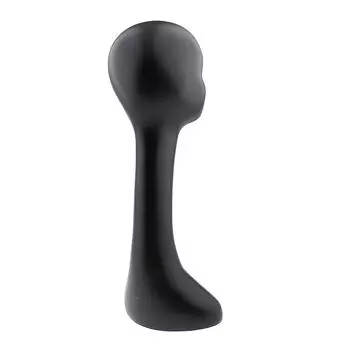 22,4-дюймовая женская модель головы манекена с длинной шеей, парики, шапки, очки, стенд 57 CM чёрный