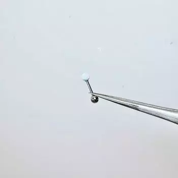 22 Дин Му Серьги-пусеты с ракушками, Фантастический опал, Пирсинг хряща уха, Серьга-пирсинг для хряща уха, Лазерное кольцо для уха, Серьги в виде сердечек, Капли для ушей 4# white opal double ball stud earrings