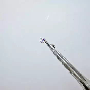 22 Dingmu Apple Stud Earrings Female Fancy Ear Bone Stud Ear Ear Bone Pin Temperament Water Drop Eardrop Earring Earrings 2# colorful diamond ball ear studs