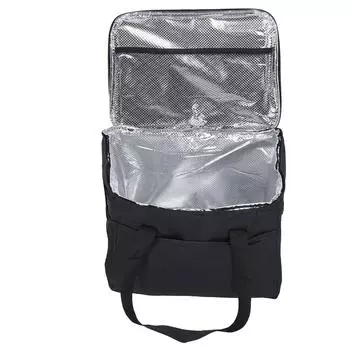 22 л Изолированная сумка для ланча Прямоугольная внутренняя алюминиевая фольга Удобная ручка Большая вместимость ланч-бокс