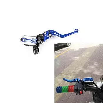 «22-миллиметровый модифицированный с ЧПУ насос гидравлического дискового тормоза мотоцикла в сборе с ручным тормозом» modified upper pump красный