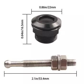 22 мм 1 шт/4 шт универсальная автомобильная кнопка капота штифты комплект алюминиевый быстросъемный фиксатор бампер номерной знак замок клип синий