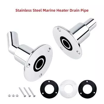 22 мм/24 мм нержавеющая сталь 316 сквозной корпус выхлопной трубы гнездо трубы часть оборудования воздушный дизельный вентиляционный нагреватель для автомобиля лодки грузовика