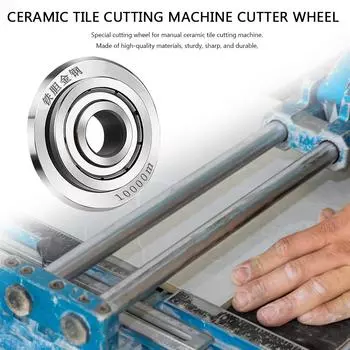 22 мм 6000M/10000M/30000M Стеклокерамический резак для плитки Колесо из сплава Керамический резак для плитки Карбид вольфрама Керамика Титановое покрытие