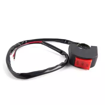 22 мм 7/8 дюйма универсальный переключатель мотоцикла велосипед скутер руль вкл-выкл фара