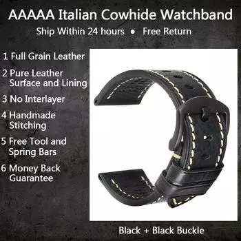 22 мм кожаный ремешок для часов Samsung Galaxy Watch 3 41 мм 45 мм Active2 Gear S3 ремешок браслет для Huawei Watch GT2 Pro ремешок для часов 19mm