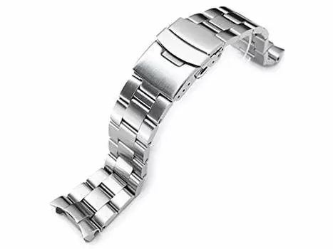 22 мм металлический ремешок для часов из нержавеющей стали Oyster для Seiko Diver SKX011 SKX007, SKX009 и т. д.