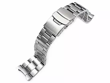 22 мм металлический ремешок для часов из нержавеющей стали Oyster для Seiko Diver SKX011 SKX007, SKX009 и т. д.