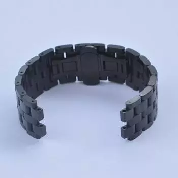 22 мм нержавеющая сталь пряжка-бабочка браслет ремешок для часов ремешок браслет для Pebble Steel 2 умные часы