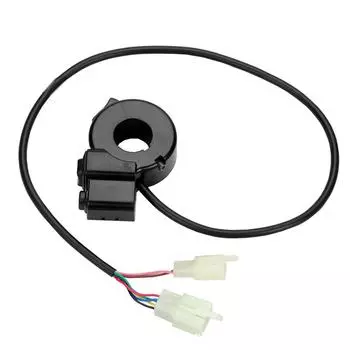 22 мм переключатели для мотоциклов, кнопка звукового сигнала для мотоцикла, сигнал поворота, электрическая противотуманная фара, пусковой переключатель контроллера на руле CHINA