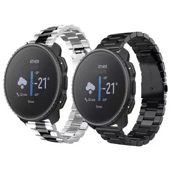 22 мм ремешок для часов Suunto Vertical Race S Bands Sport металлический сменный браслет для Suunto 9peak pro/ Suunto 5peak аксессуар 22MM серебряный