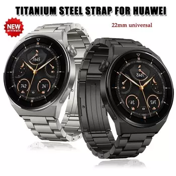 22 мм ремешок для Huawei Watch 4pro GT2 GT 3 Pro металлический деловой браслет для Huami Amazfit GTR4 GTR3 WatchBand