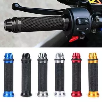 22 мм универсальный мотоцикл 7/8 резиновый руль, гелевые ручки для Honda Suzuki Kawasaki Yamaha Benelli Triump CB32