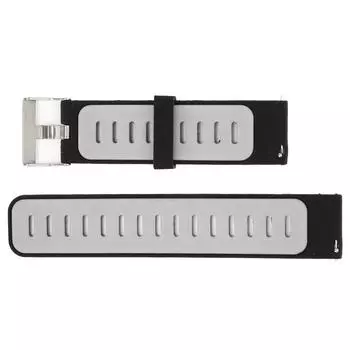 22 мм универсальный силиконовый ремешок для спортивных часов для Huawei Watch 3 для Watch 2 для Watch черный серый