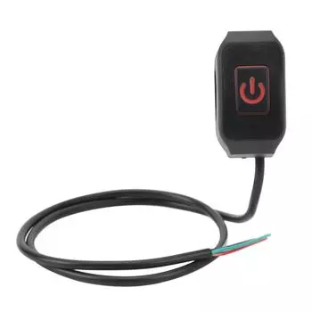 22 мм водонепроницаемый переключатель мотоцикла универсальный руль гудок кнопка управления фарой переключатель синий