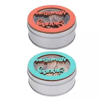 22 шт. Миниатюрные диски с ругательствами и утверждениями, забавные уникальные миниатюрные сладкие деревянные украшения с утверждениями Blue