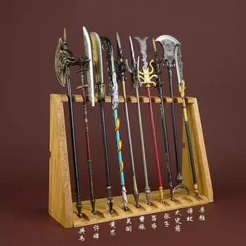 22 см/8,7 дюйма древний меч оружие модель китайский меч Троецарствие сплав оружие кулон ролевые игры аксессуары игрушки для детей