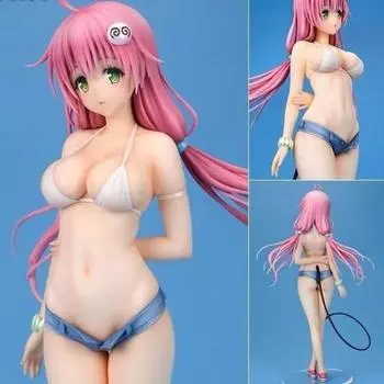 22 см аниме-модель, чехол, игрушка, украшение для To LOVE-Ru , с изображением фигурки в купальнике для настольного дисплея Bag