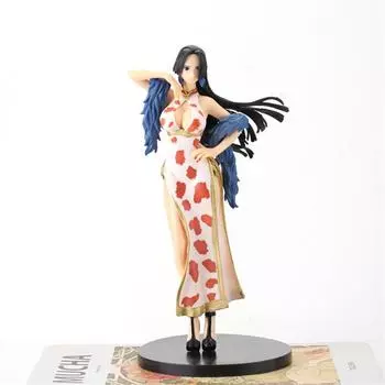 22 см цельная фигурка японского аниме Cheongsam Boa Hancock, фигурка из ПВХ, модель игрушки, коллекция кукол, мультяшный орнамент, подарок для детей