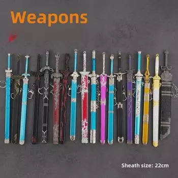 22 см цельнометаллические коллекционные ножны для оружия с украшениями - Культурные и творческие ремесла