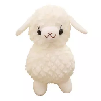 22 см милая плюшевая игрушка из альпаки для детей, настоящая кукла, подушка, животное, лама, мягкие игрушки