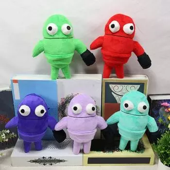 22 см милая плюшевая кукла Repo мультяшная мягкая подушка мягкая на ощупь плюшевая мягкая игрушка для снятия стресса ужасные куклы подарок для мальчиков и девочек подарок на день рождения игрушка фиолетовый