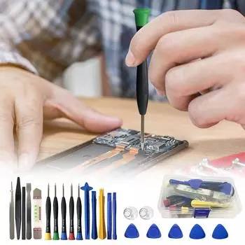 22 в 1 Инструменты для ремонта мобильных телефонов Многофункциональный инструмент для разборки Набор отверток для ремонта мобильных телефонов для смартфонов