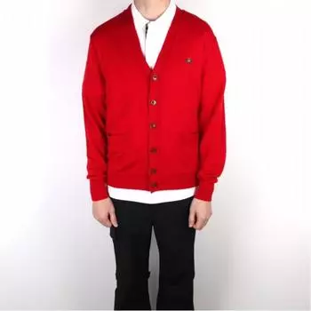 22FW Кардиган Vivienne Westwood OBR Шерстяной Красный 2701000DY0006H401
