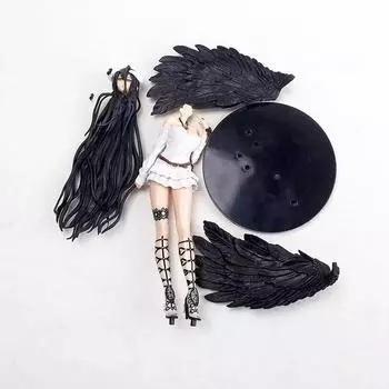 22см Владыка III Альбедо so-bin Вер.. Фигурка из ПВХ, аниме-фигурка, модель игрушки, коллекция кукол, подарок