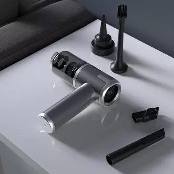 230000PA Автомобильный пылесос с мощным всасыванием, бытовая техника, беспроводные портативные мини-уборочные машины, пылесос для автомобилей, аксессуары серый