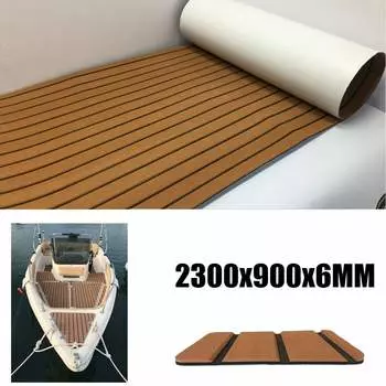 2300x900x6 мм EVA Foam Marine Teak Sheet Flooring Boat Decking Yacht Pad Marine Flooring Mat CZECH REPUBLIC