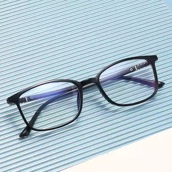 2305 Xiaohongshu очки в одной оправе для мужчин и женщин Han Chao квадратная оправа маленькая оправа с анти-синими очками для близорукости anti-blue light