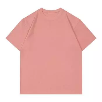 230 г чистого хлопка женская футболка с коротким рукавом, женские летние свободные футболки для пар S (80-45kg) белый