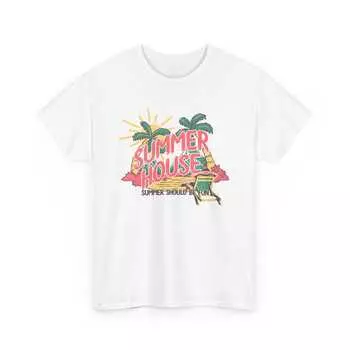 230 г/м 100% хлопок Bravo Summer House Tee T Show Fan Gift Футболка унисекс из хлопка Reality T Te Fun Graphic Shirt Summer Vibes Top XXS белый